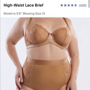 Savage “X” Fenty High-Waist Lace Brief